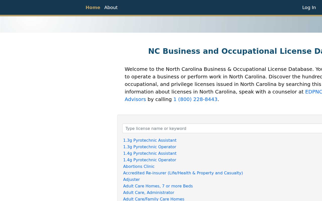 Asheboro residents directory NC BOLD license search