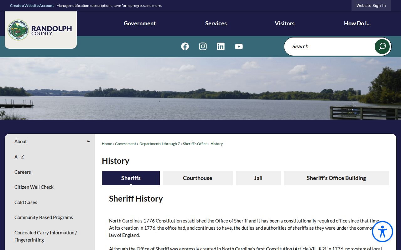 Asheboro neighbors Randolph County history resource
