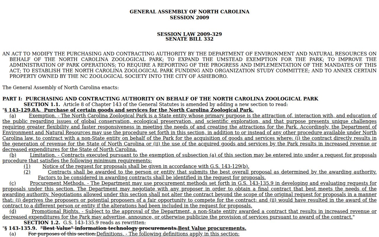 Asheboro ZIP code directory 2009 annexation law record
